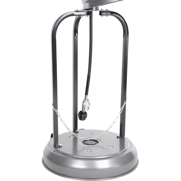 imageAmazon Basics 46000 BTU Outdoor Propane Patio Heater with Wheels Commercial ampamp Residential Havana Bronze 321 x 321 x 913 inches LxWxHSlate Gray