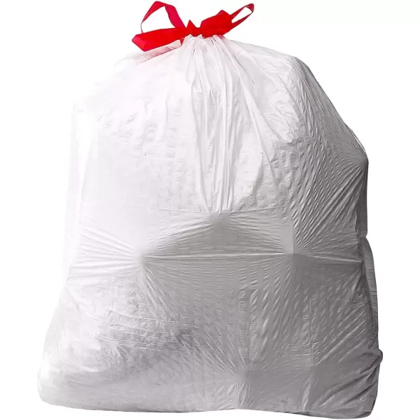 imageAmazon Basics Flextra Tall Kitchen Drawstring Trash Bags 13 Gallon Unscented 50 Count Pack of 1120 Count Pack of 1