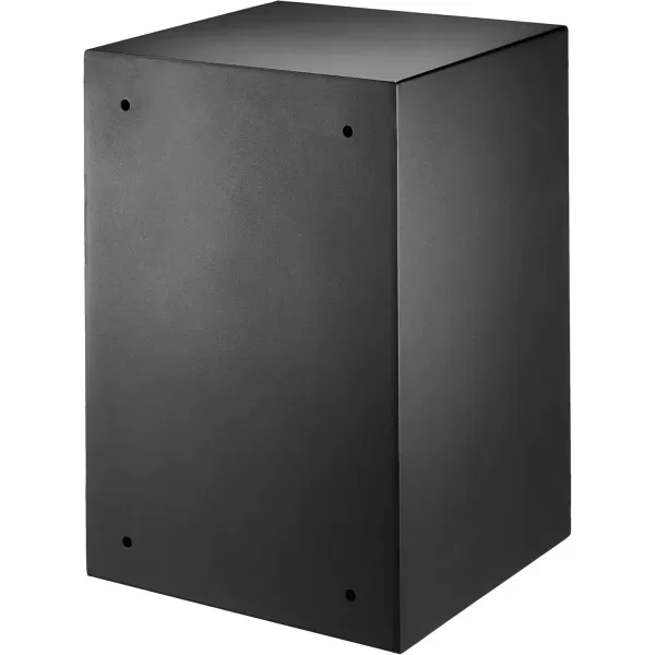 imageAmazon Basics Small Safe For Home Steel Security Electronic Programmable Keypad Lock Box 18 Cubic Feet Black18 Cubic Feet