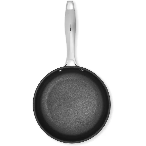 imageAmazon Basics 2Piece NonStick Stainless Steel Fry Pan Set 10Inch and 8Inch