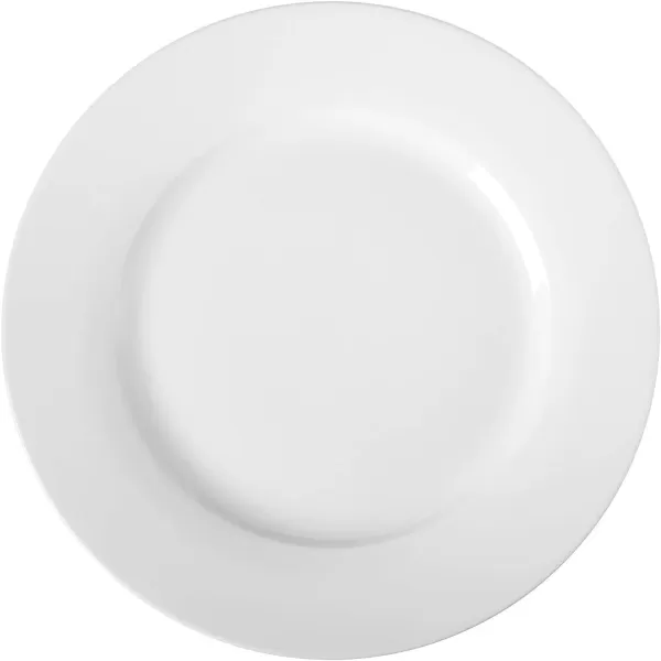 imageAmazon Basics 6Piece White Dinner Plate Set 105 inches