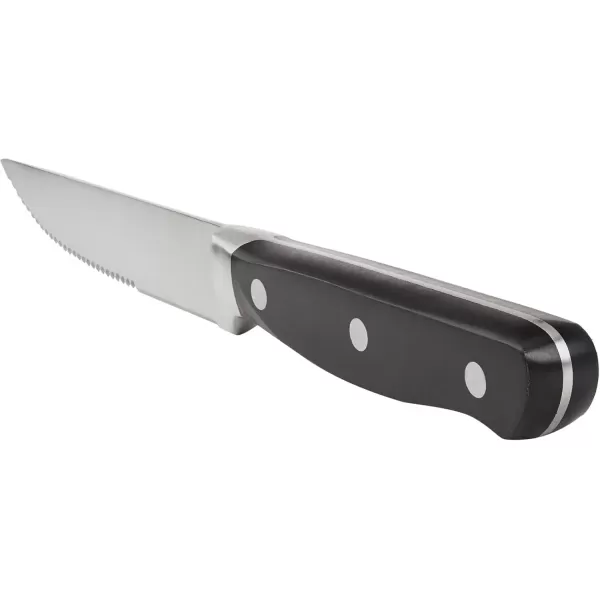 imageAmazon Basics 8Piece Kitchen Steak Knife Set Black
