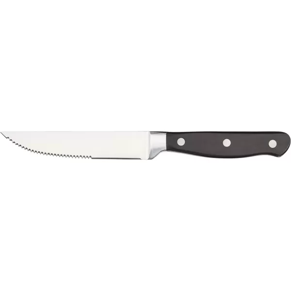 imageAmazon Basics 8Piece Kitchen Steak Knife Set Black