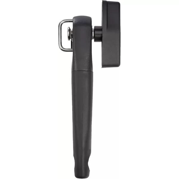 imageAmazon Basics Manual Can Opener Hand Held Black Soft Grip Single HandleSingle Handle