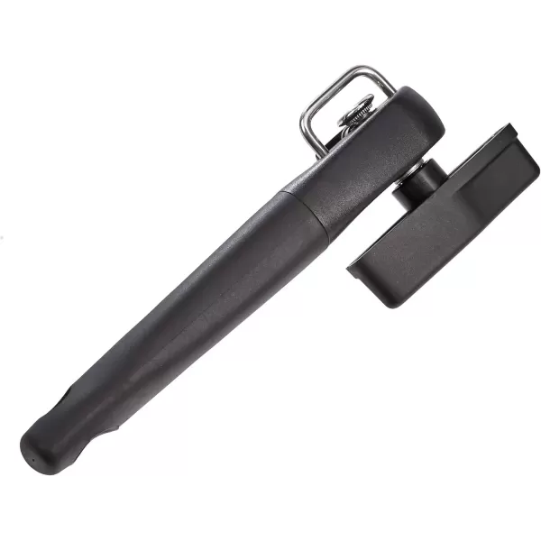 imageAmazon Basics Manual Can Opener Hand Held Black Soft Grip Single HandleSingle Handle
