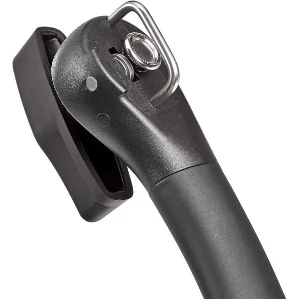 imageAmazon Basics Manual Can Opener Hand Held Black Soft Grip Single HandleSingle Handle