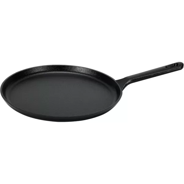imageAmazon Basics PreSeasoned Cast Iron 5 Pieces Kitchen Pots and Pans Cookware Set Black 1417 x 122 x 1063 in