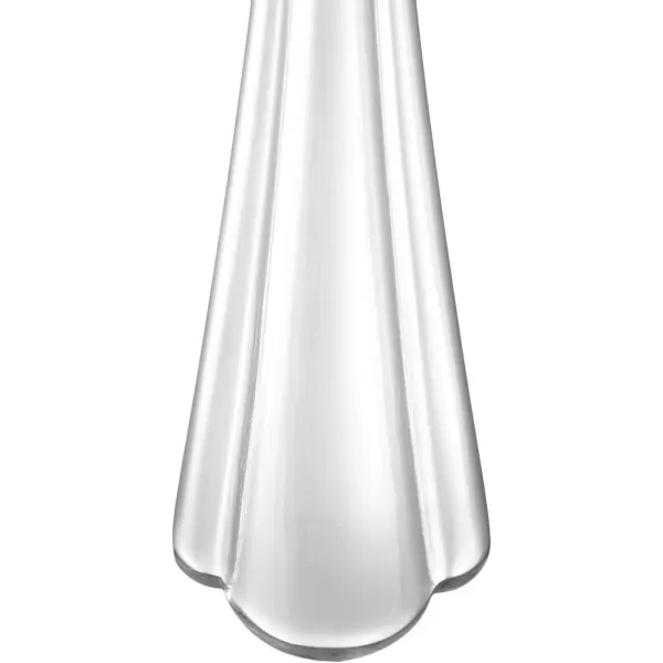 imageAmazon Basics Silverware Set Stainless Steel Flatware 20Piece Forks and Spoons Service for 4 Round Edge20Piece