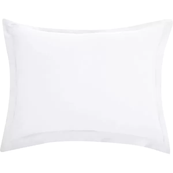 imageAmazon Basics Lightweight Microfiber 2Piece Duvet Cover Set with Zipper Closure TwinTwin XL Bright White Solid  Pack of 4King Pack of 4