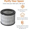 imageAmazon Basics  Air Purifier Replacement 3In1 Filter for Amazon Basics Air Purifier B0CL993435 NOT for other models Covers Up to 1067 Sq Ft 1 Pack