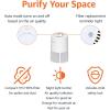 imageAmazon Basics Air Purifier for Home and Office With 3Stage Filtration HEPA Filter With Activated Carbon 3 Speeds Timer Sleep Mode 32db Energy Star Certificate Covers Up to 1067 Sq ft WhiteAir Purifier