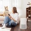 imageAmazon Basics Air Purifier for Home and Office With 3Stage Filtration HEPA Filter With Activated Carbon 3 Speeds Timer Sleep Mode 32db Energy Star Certificate Covers Up to 1067 Sq ft WhiteAir Purifier