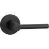 imageAmazon Basics Contemporary Madison Door Lever  Privacy  Matte Black 6PackMatte Black