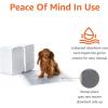 imageAmazon Basics Dog and Puppy Pee Pads with 5Layer LeakProof Design and QuickDry Surface for Potty Training OdorControl Carbon XL 28 x 34 Inch  Pack of 50 GrayRegular 120 Count