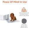 imageAmazon Basics Dog and Puppy Pee Pads with 5Layer LeakProof Design and QuickDry Surface for Potty Training OdorControl Carbon XL 28 x 34 Inch  Pack of 50 GrayRegular 80 Count