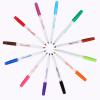 imageAmazon Basics Dry Erase Markers Low Odor Ultra Fine Tip 12Pack BlackAssorted