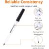 imageAmazon Basics Dry Erase Markers Low Odor Ultra Fine Tip 12Pack BlackBlack