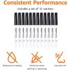 imageAmazon Basics Dry Erase Markers Low Odor Ultra Fine Tip 12Pack BlackBlack
