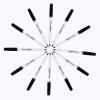 imageAmazon Basics Dry Erase Markers Low Odor Ultra Fine Tip 12Pack BlackBlack