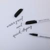 imageAmazon Basics Fine Tip Point Permanent Markers for Office School and Home Use Black 4 PackBlack