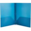 imageAmazon Basics Heavy Duty Plastic Folders with 2 Pockets for Letter Size Paper Red and Blue 2Pack2Pack