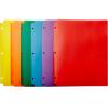 imageAmazon Basics Heavy Duty Plastic Folders with 2 Pockets for Letter Size Paper Red and Blue 2Pack6Pack