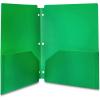 imageAmazon Basics Heavy Duty Plastic Folders with 2 Pockets for Letter Size Paper Red and Blue 2Pack6Pack