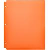 imageAmazon Basics Heavy Duty Plastic Folders with 2 Pockets for Letter Size Paper Red and Blue 2Pack6Pack