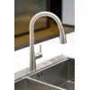 imageAmazon Basics Kitchen Faucet PullDown Sink with Fast Mount Chrome Finish 1PackSpotfree Stainless