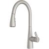 imageAmazon Basics Kitchen Faucet PullDown Sink with Fast Mount Chrome Finish 1PackSpotfree Stainless