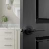 imageAmazon Basics Manchester Door Lever  Privacy  Matte Black 6PackMatte Black
