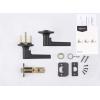 imageAmazon Basics Manchester Door Lever  Privacy  Matte Black 6PackMatte Black