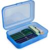 imageAmazon Basics Pencil Box 1Pack Blue SolidBlue