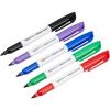 imageAmazon Basics Fine Tip Point Permanent Markers for Office School and Home Use Black 4 PackAssorted
