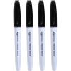imageAmazon Basics Fine Tip Point Permanent Markers for Office School and Home Use Black 4 PackBlack