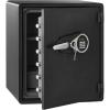 imageAmazon Basics Fireproof and Waterproof Safe Box with Digital Electronic Lock 213 Cubic Feet 24quotHx2087quotWx19quotD Black