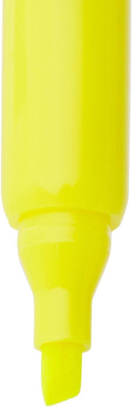 imageAmazon Basics Highlighters 12 Pack Assorted Colors Chisel Tip Office and School SuppliesAssorted