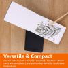 imageAmazon Basics Art Sketch Book L Size 525quot x 825quot 72 Sheets Sketch Pads for Drawing BlackL