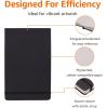 imageAmazon Basics Art Sketch Book L Size 525quot x 825quot 72 Sheets Sketch Pads for Drawing BlackL