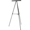 imageAmazon Basics High Boardroom Black Aluminum Flipchart Whiteboard and Display Easel Stand with Adjustable Height Telescope Tripod Black 37 x 18 x 28 InchesHeavy Duty Board Easel