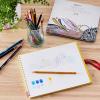 imageAmazon Basics Premium Colored Pencils 24 Count Soft Core Multicolor Back to School Supplies Pack of 148 Count Pack of 1