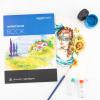 imageAmazon Basics Watercolor Pad 9quotx12quot 140 lb  300 gsm 30 Sheets White9x12