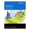 imageAmazon Basics Watercolor Pad 9quotx12quot 140 lb  300 gsm 30 Sheets White11x14