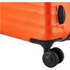 imageAmazon Basics 30Inch Hardside Checked Luggage Hardshell Suitcase With Wheels Expandable For Up to 15 More Space With ScratchResistant Surface Four Multidirectional Wheels Rose GoldOrange
