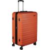imageAmazon Basics 30Inch Hardside Checked Luggage Hardshell Suitcase With Wheels Expandable For Up to 15 More Space With ScratchResistant Surface Four Multidirectional Wheels Rose GoldOrange