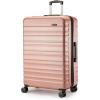 imageAmazon Basics 30Inch Hardside Checked Luggage Hardshell Suitcase With Wheels Expandable For Up to 15 More Space With ScratchResistant Surface Four Multidirectional Wheels Rose GoldRose Gold