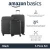 imageAmazon Basics 30Inch Hardside Checked Luggage Hardshell Suitcase With Wheels Expandable For Up to 15 More Space With ScratchResistant Surface Four Multidirectional Wheels Rose GoldBlack