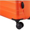 imageAmazon Basics 30Inch Hardside Checked Luggage Hardshell Suitcase With Wheels Expandable For Up to 15 More Space With ScratchResistant Surface Four Multidirectional Wheels Rose GoldOrange