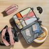 imageAmazon Basics Hardside CarryOn Spinner 4piece set BlackRose Gold