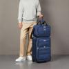 imageAmazon Basics Home Lifestyle Softside Entry Luggage Set 2 Pieces CarryOn 23Inch Tote 15Inch RedNavy Blue